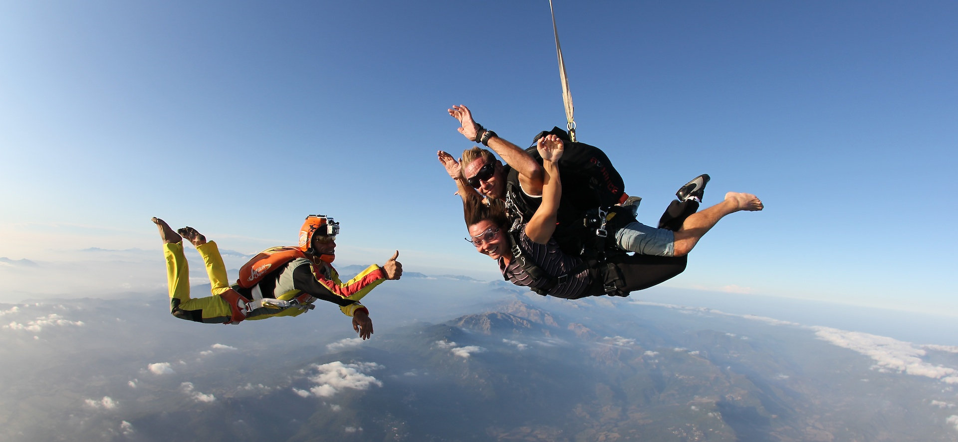 Image de saut en parachute